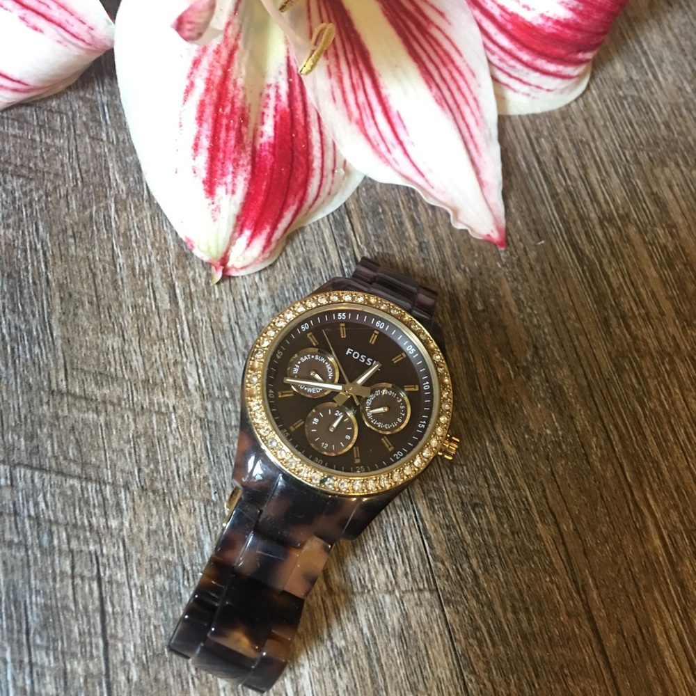 ✖️Fossil Watch Tortoise✖️